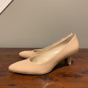 Franco Sarto | Shoes | Franco Sarto Nude 2 Inch Pointed Toe Heels